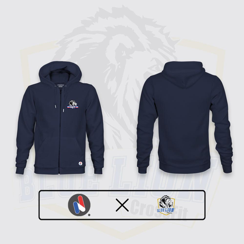 SWEAT-SHIRT UNISEXE ZIPPÉ - CROSSFIT® BLUE LION