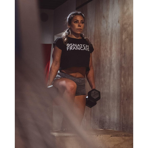 Crop Top Homme Cross Training – Snatch Evolution Coton Bio
