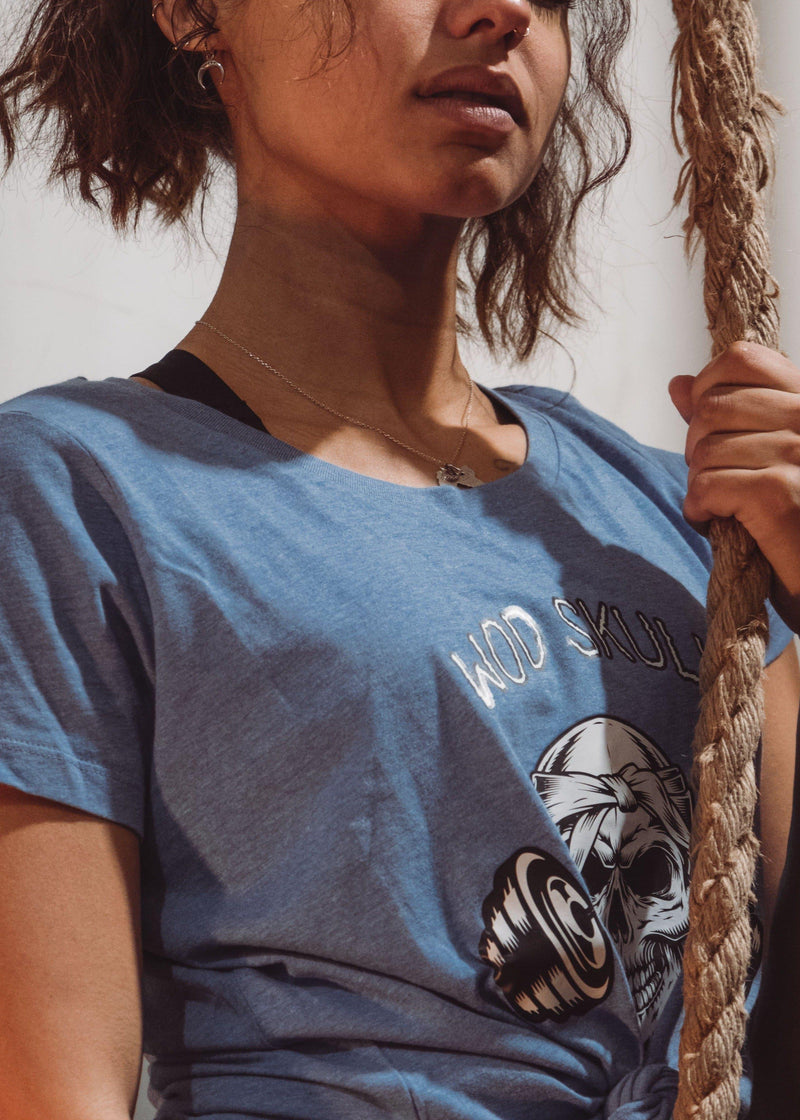 T-SHIRT FEMME - WOD SKULL