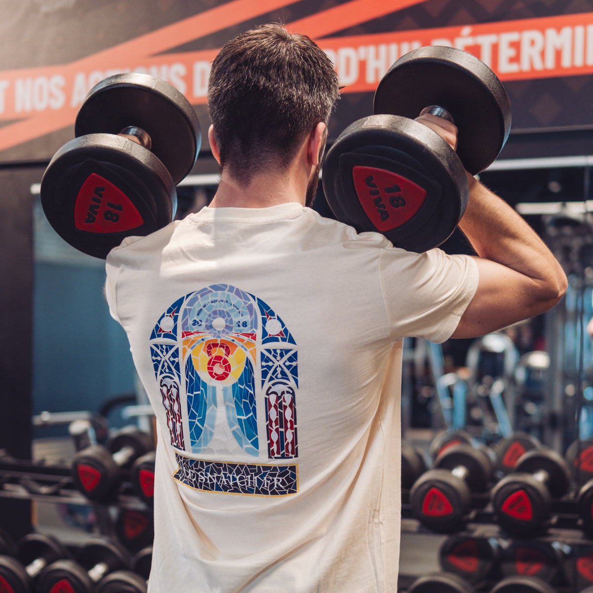 T-shirt Aerix homme – Vitrail Le Snatch Français