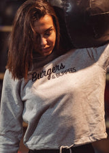 SWEAT-SHIRT CROP - BURGERS & BURPEES