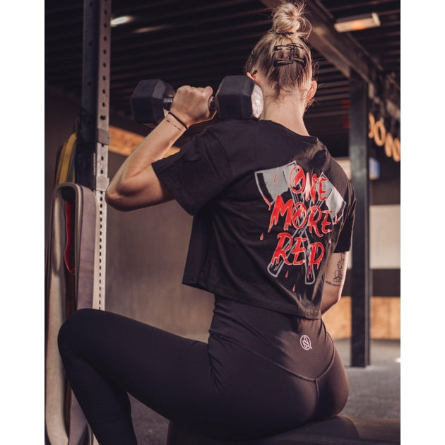 Crop Top Femme Cross Training – Bloody Coton Bio