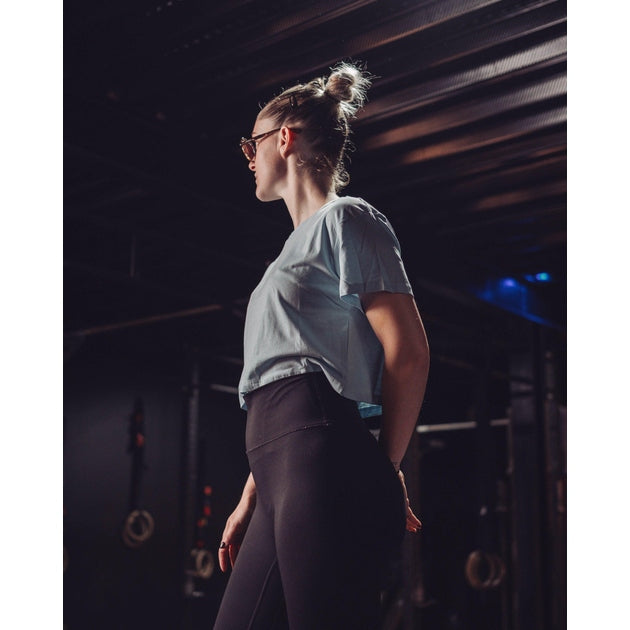 Crop Top Femme Cross Training – Snatch Coton Bio