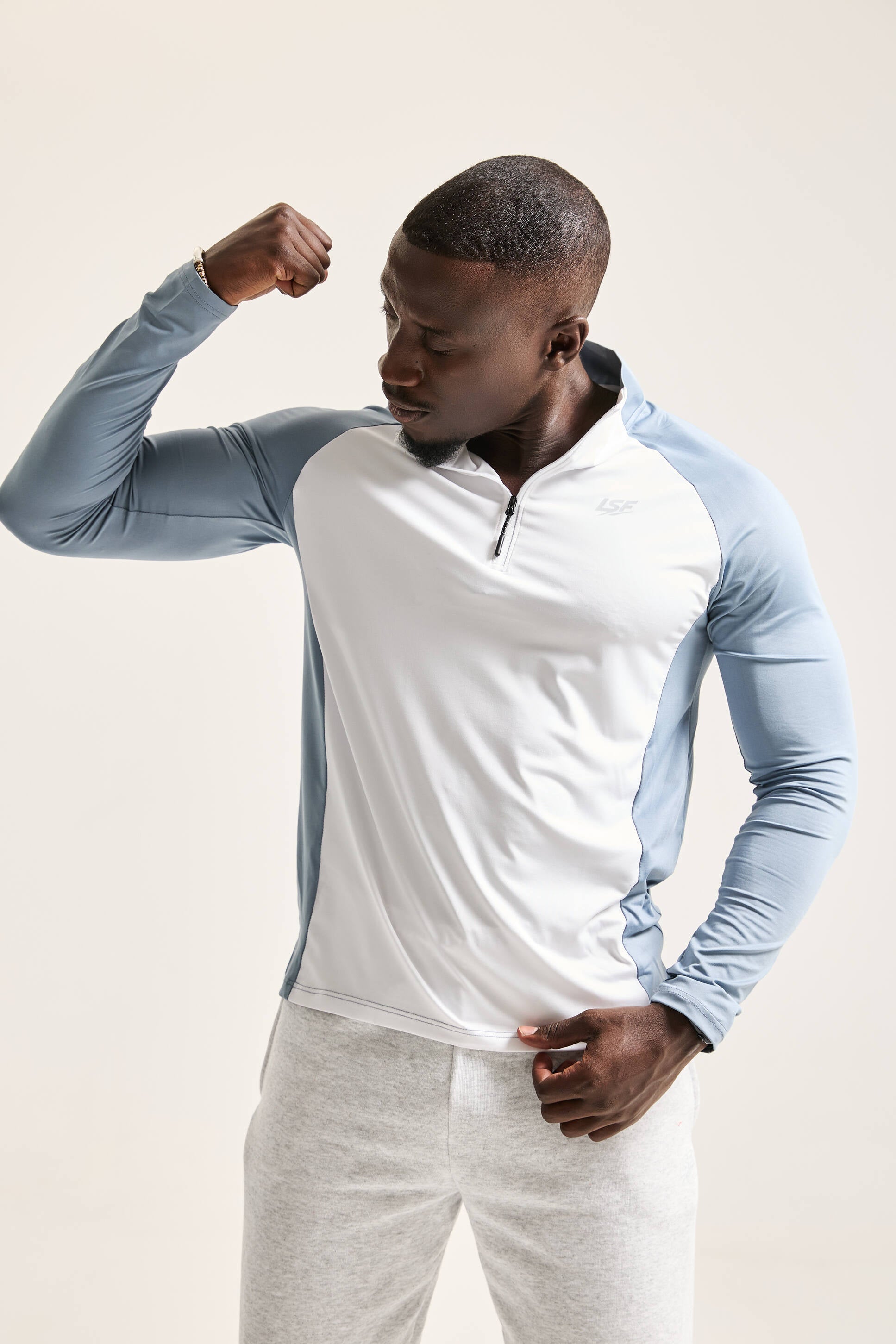 MANCHES LONGUES DEMI-ZIP - HYBRID