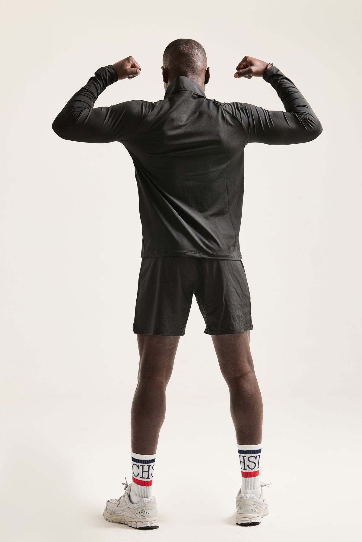 Manches Longues Homme Hybrid Training – Hybrid Coton Bio vue 3 — Le Snatch Français
