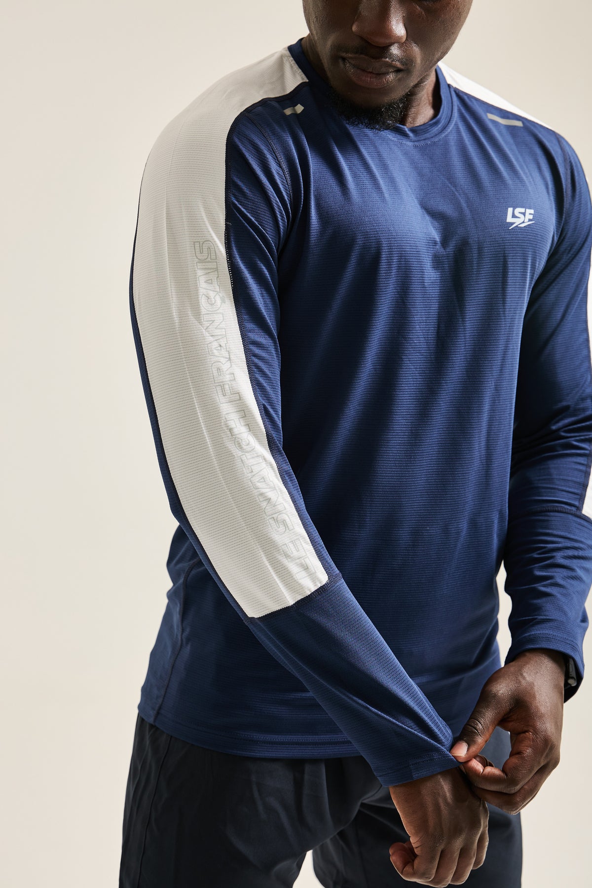 Manches Longues Homme Hybrid Training – Performance vue 3 — Le Snatch Français