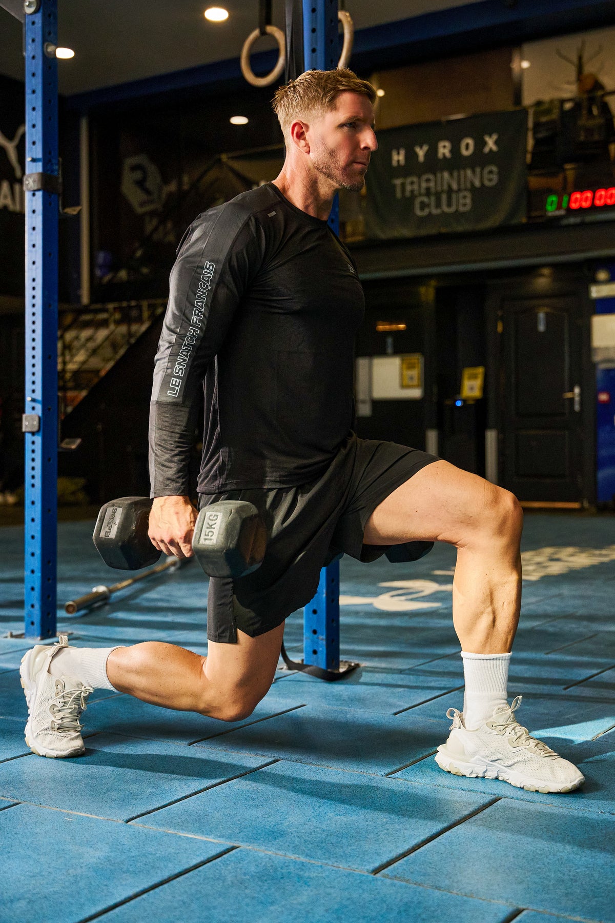 Manches Longues Homme Hybrid Training – Performance vue 8 — Le Snatch Français