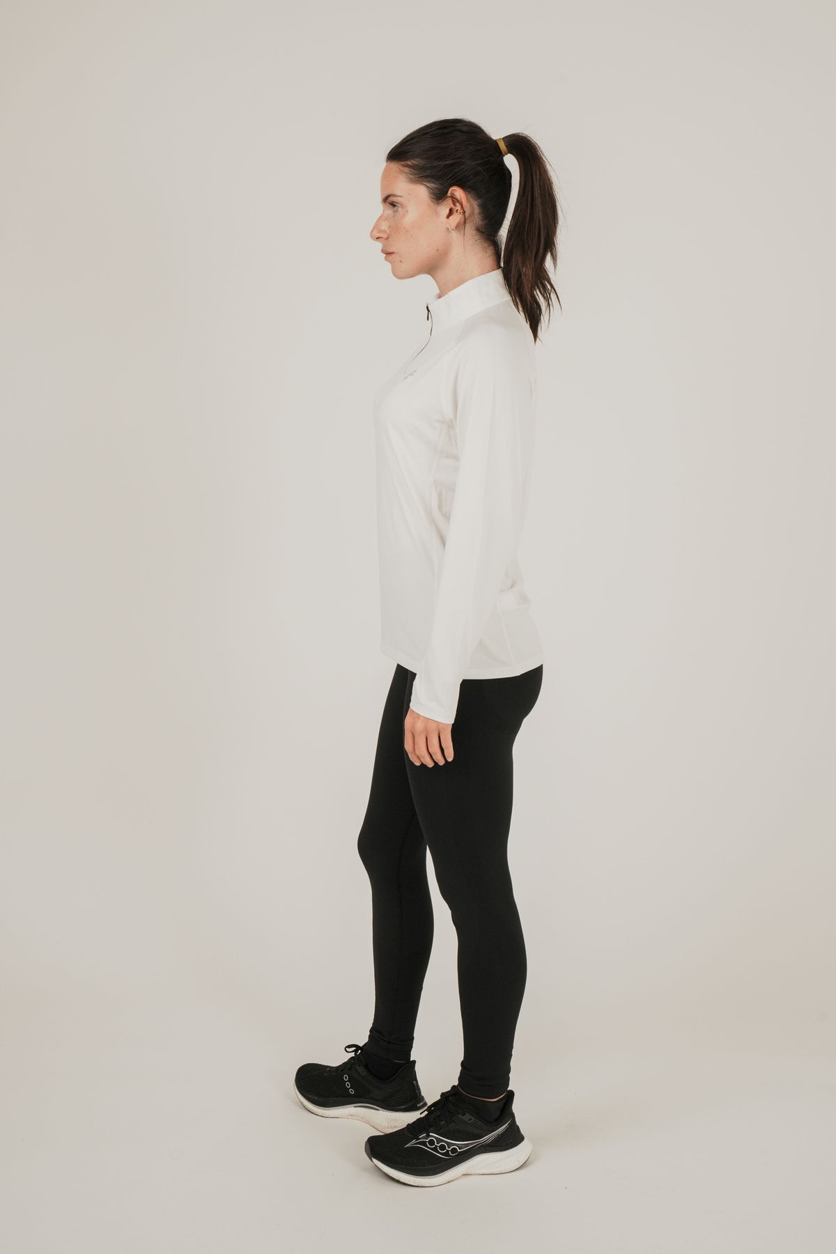 Manches Longues Femme Hybrid Training – Active Coton Bio vue 3 — Le Snatch Français