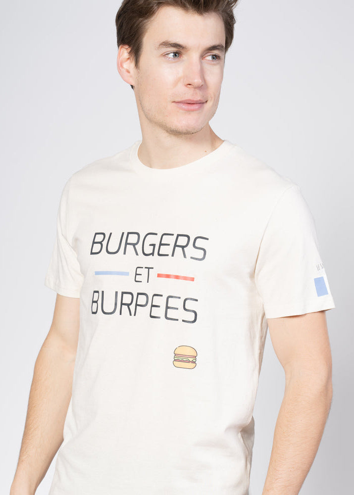 T-Shirt Homme Hybrid Training – Burgers Et Burpees DC — Le Snatch Français