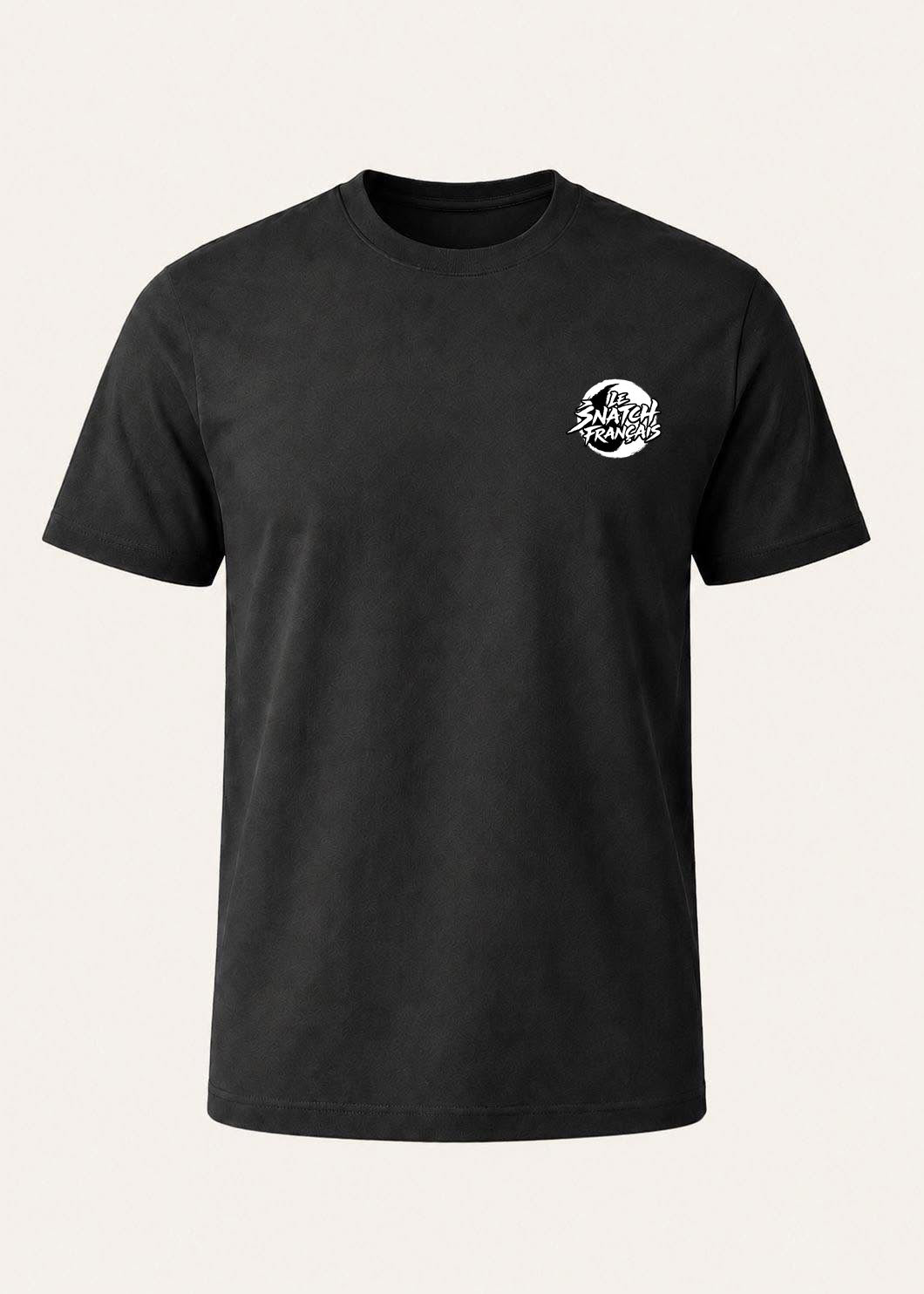T-Shirt Unisexe Cross Training – Barbell Master — visuel produit 13 – coloris Noir – Le Snatch Français