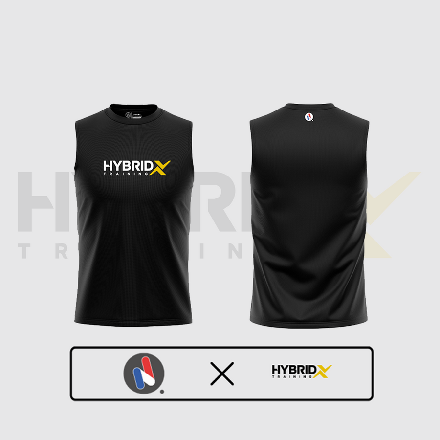 Débardeur homme cross training Hybrid – coloris Noir – Le Snatch Français
