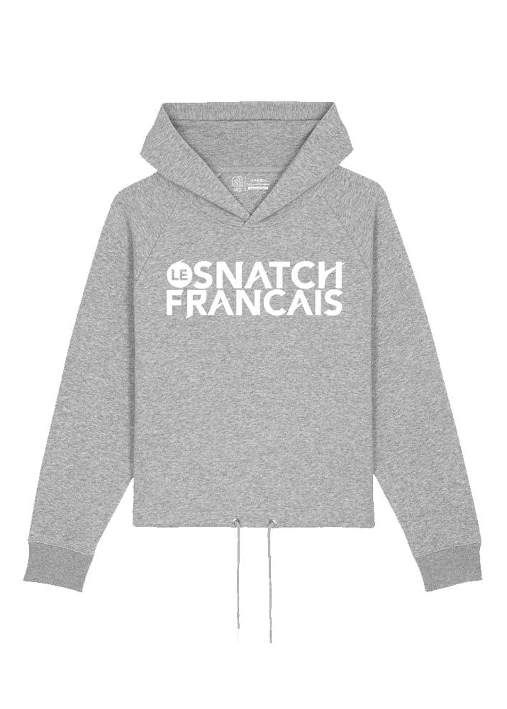 Sweat femme cross training Snatch Evolution – coloris Gris chiné – Le Snatch Français