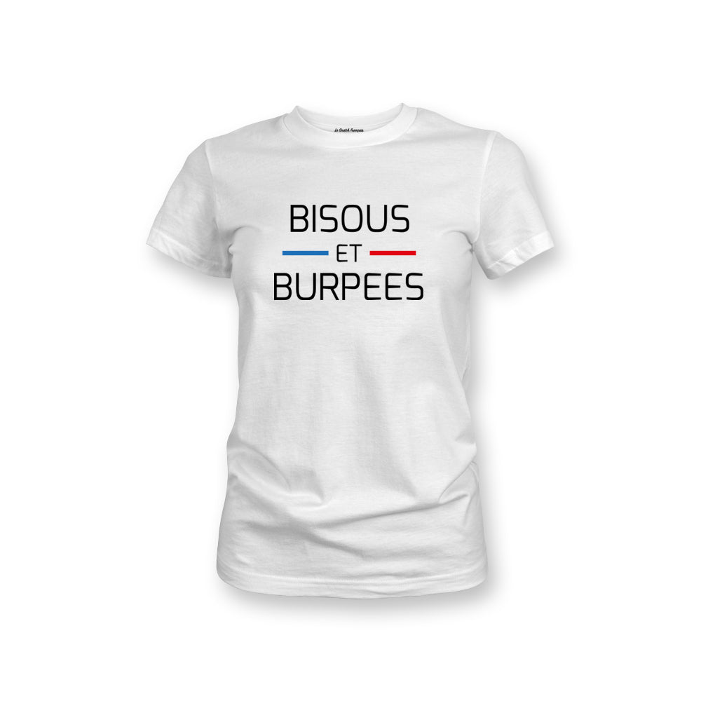 T-Shirt Femme Cross Training – Bisous Et Burpees Coton Bio
