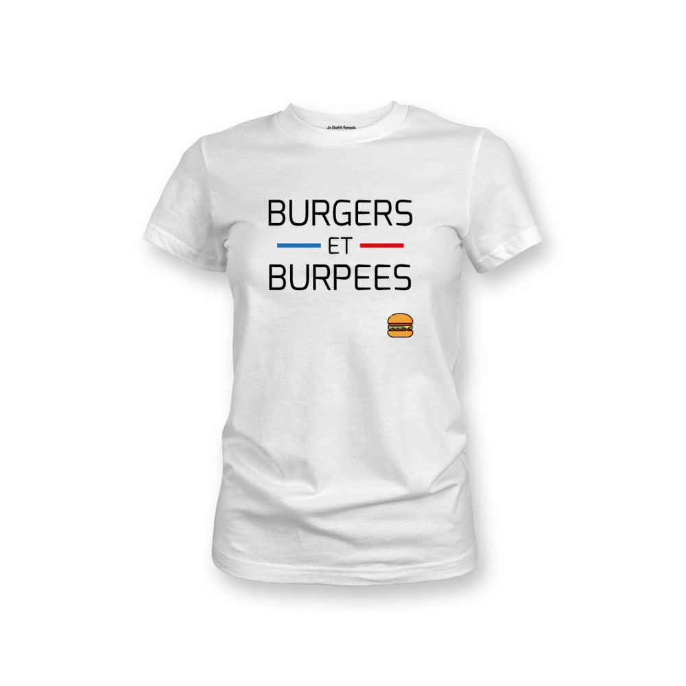 T-SHIRT FEMME - BURGERS ET BURPEES