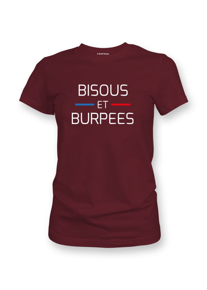 T-SHIRT FEMME BISOUS ET BURPEES - Main Image