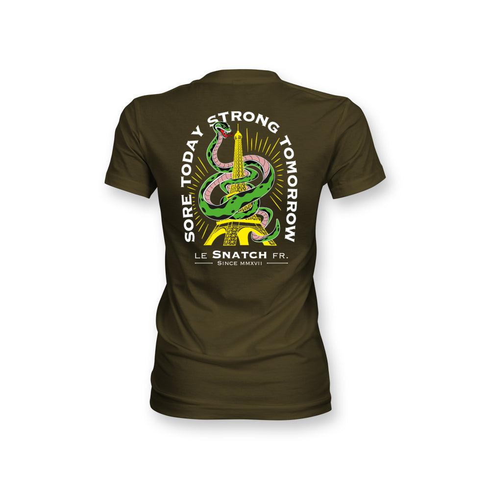 T-Shirt Femme Cross Training – Strong Tomorrow Coton Bio