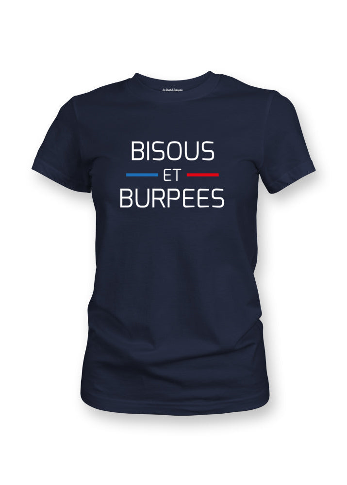 T-SHIRT FEMME - BISOUS ET BURPEES DC