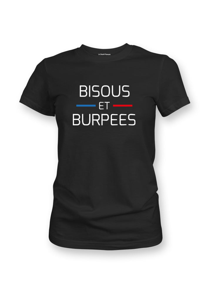 T-Shirt Femme Hybrid Training – Bisous Et Burpees Coton Bio