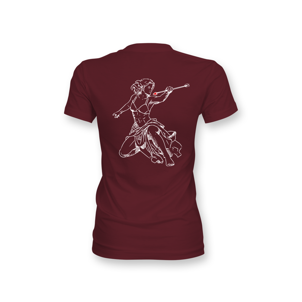 T-Shirt Femme Hybrid Training – Love Archer – Édition Saint-va DC vue 5 — Le Snatch Français
