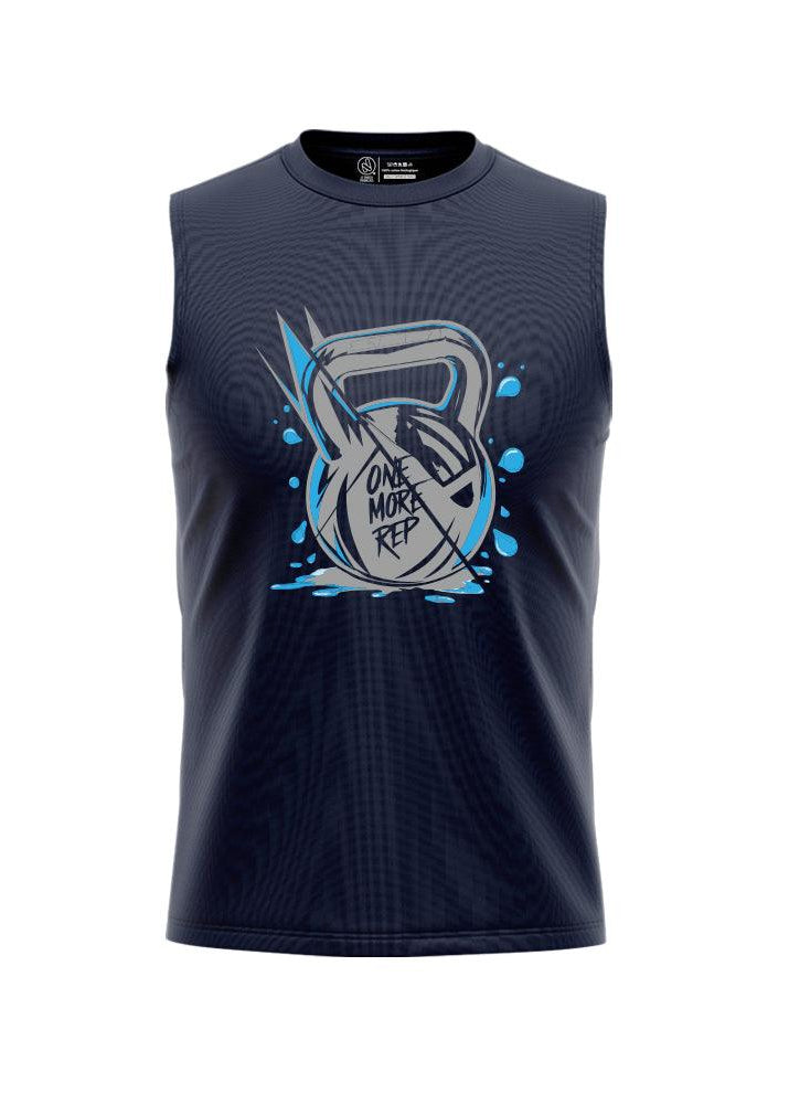 Débardeur homme cross training Wet – coloris Navy – Le Snatch Français