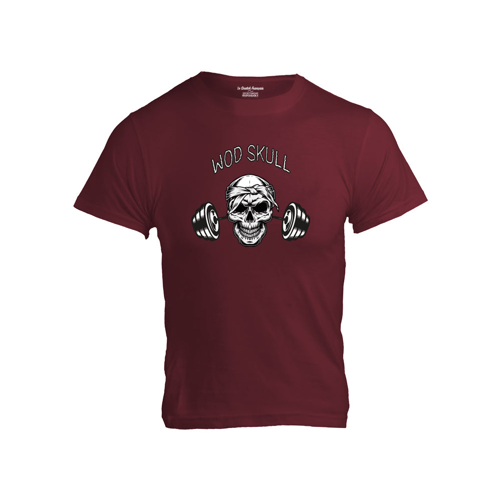 T-SHIRT HOMME - WOD SKULL