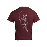 T-Shirt Homme Hybrid Training – Love Archer – Édition Saint-va DC vue 4 — Le Snatch Français