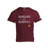 T-SHIRT HOMME - BURGERS ET BURPEES