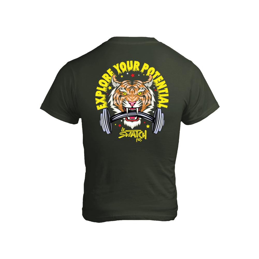 T-Shirt Homme Hybrid Training – Explore Your Potential