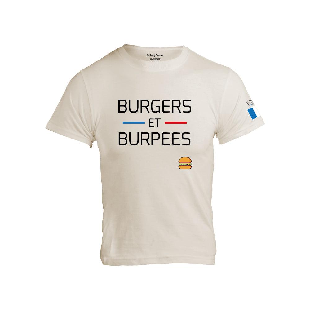 T-Shirt Homme Hybrid Training – Burgers Et Burpees vue 6 — Le Snatch Français