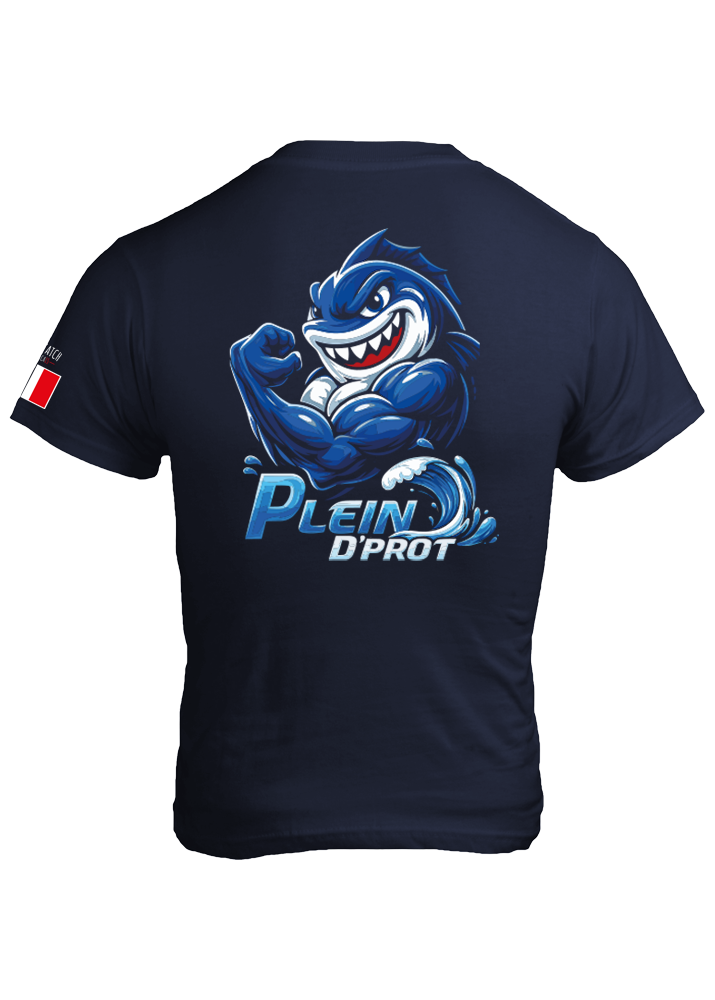 T-Shirt Homme Hybrid Training – Plein D'prot — Le Snatch Français