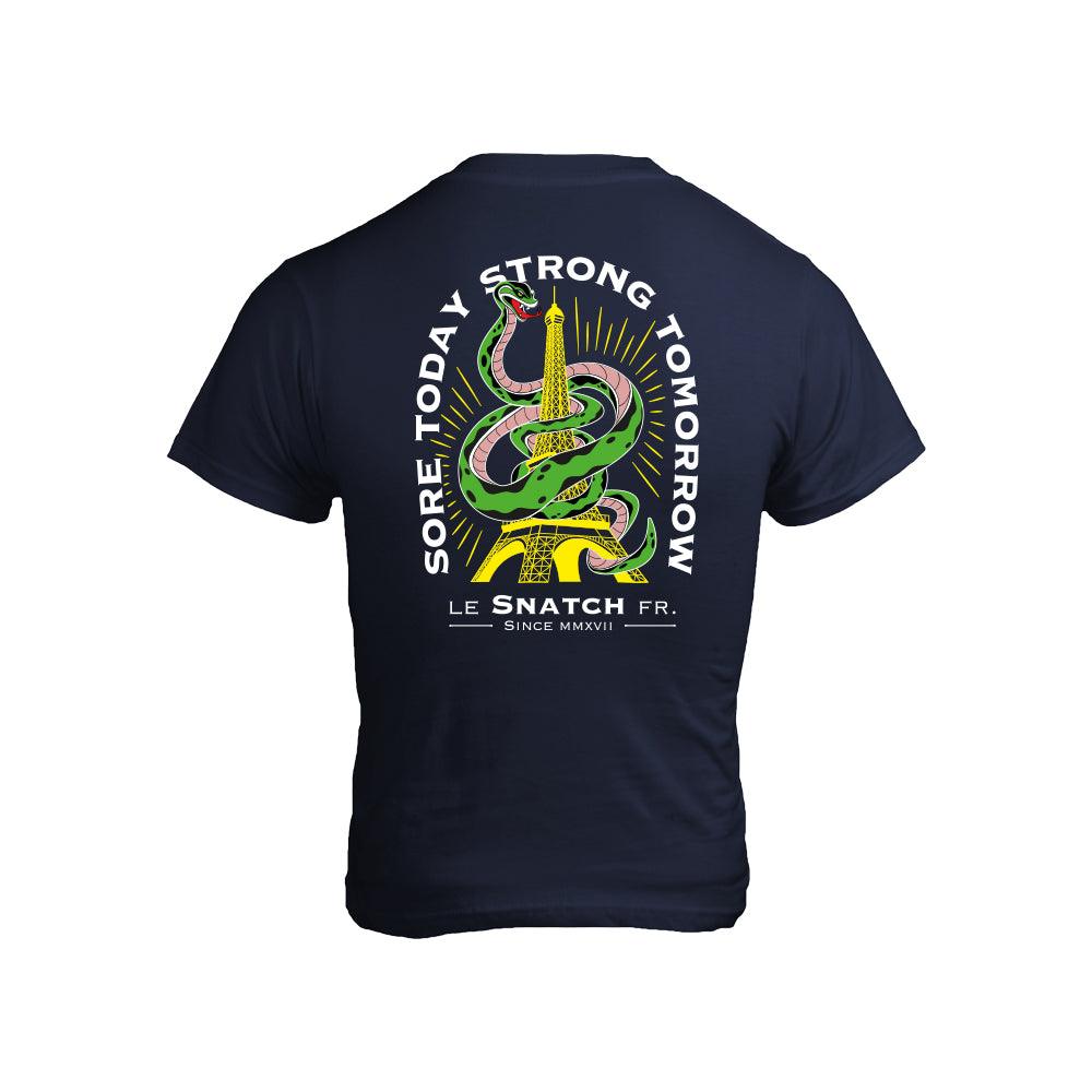 T-Shirt Homme Hybrid Training – Strong Tomorrow vue 7 — Le Snatch Français