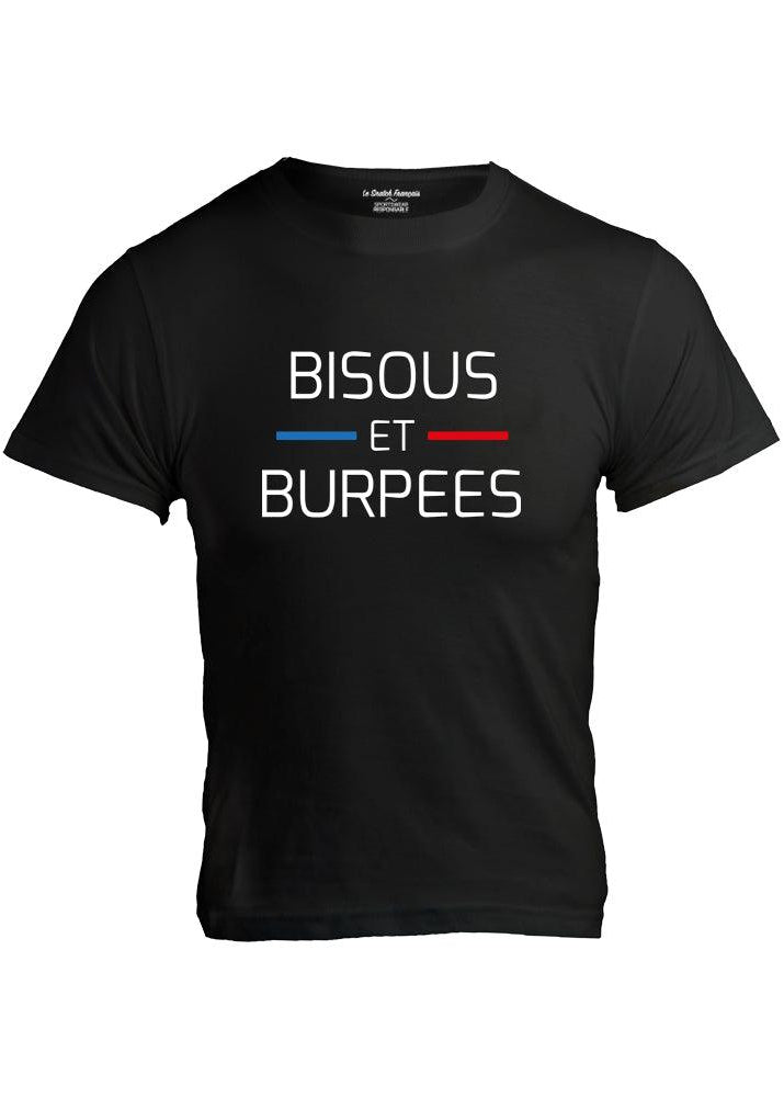 T-SHIRT HOMME - BISOUS ET BURPEES