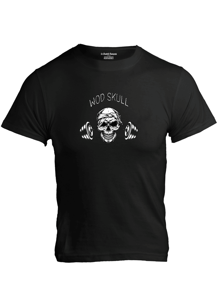 T-SHIRT HOMME - WOD SKULL