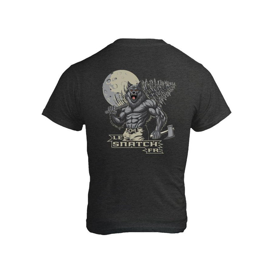 T-shirt homme cross training Midnight – vue dos – Le Snatch Français