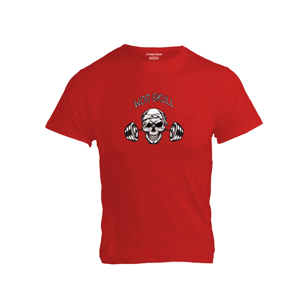 T-SHIRT HOMME - WOD SKULL