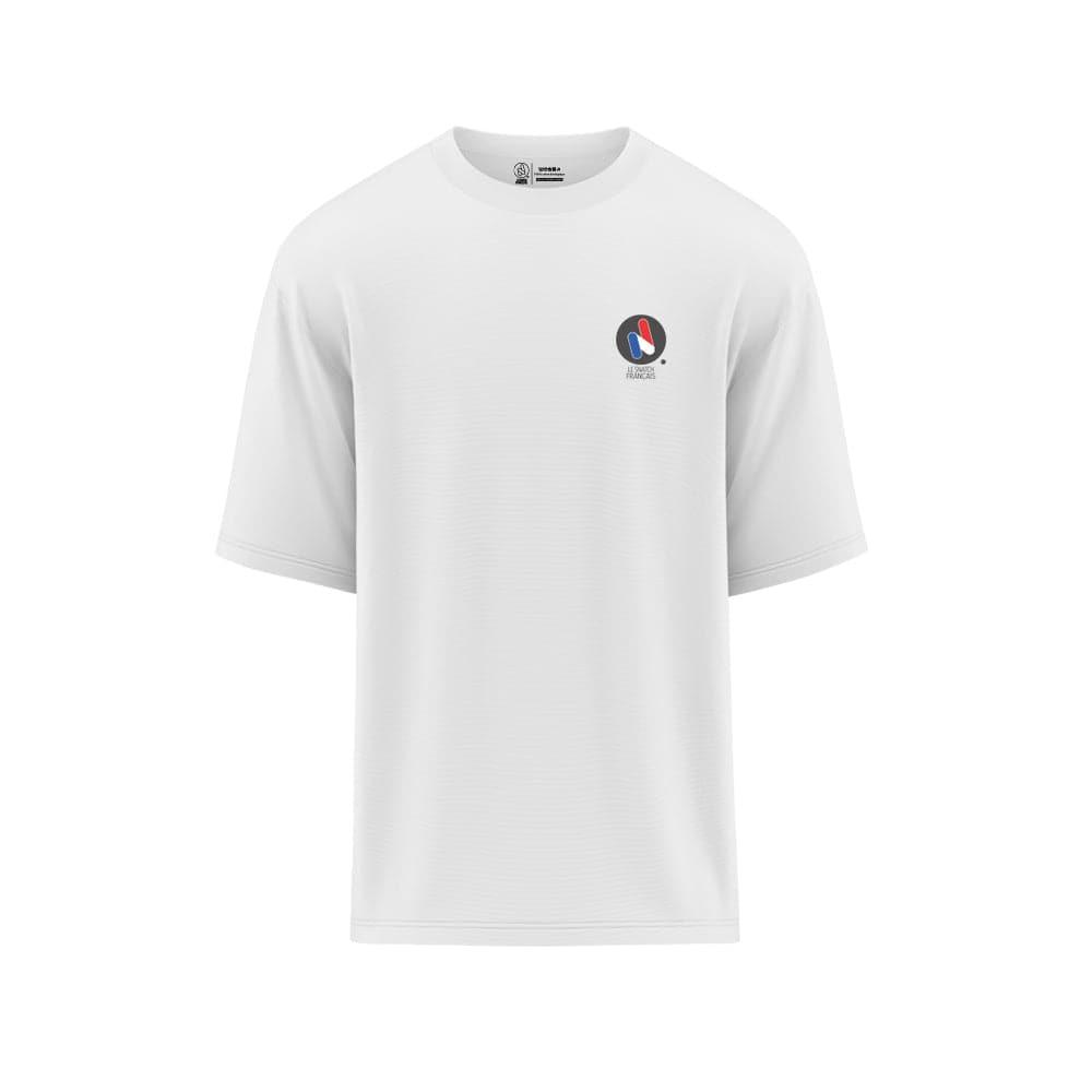 T-shirt Oversize homme cross training Suicide Squat – coloris Blanc – Le Snatch Français