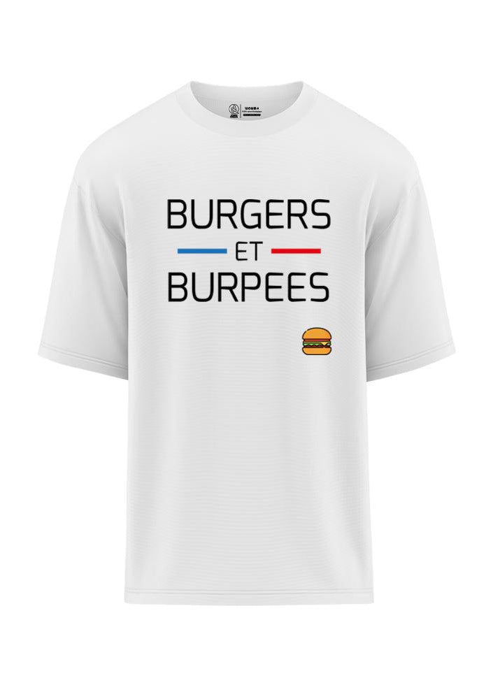 T-Shirt Oversize Homme Cross Training – Burgers Et Burpees
