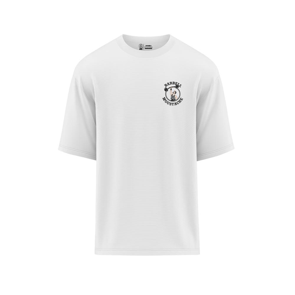 T-Shirt Oversize Homme Cross Training – Barbell Moustache DC