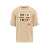 T-SHIRT SPORT OVERSIZE - BURGERS ET BURPEES