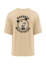 T-SHIRT SPORT OVERSIZE HOMME - BARBELL MOUSTACHE
