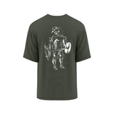 T-Shirt Oversize Homme Hybrid Training – Snatcheur Coton Bio vue 5 — Le Snatch Français
