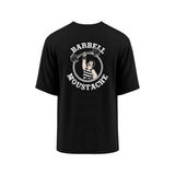 T-SHIRT SPORT OVERSIZE HOMME - BARBELL MOUSTACHE
