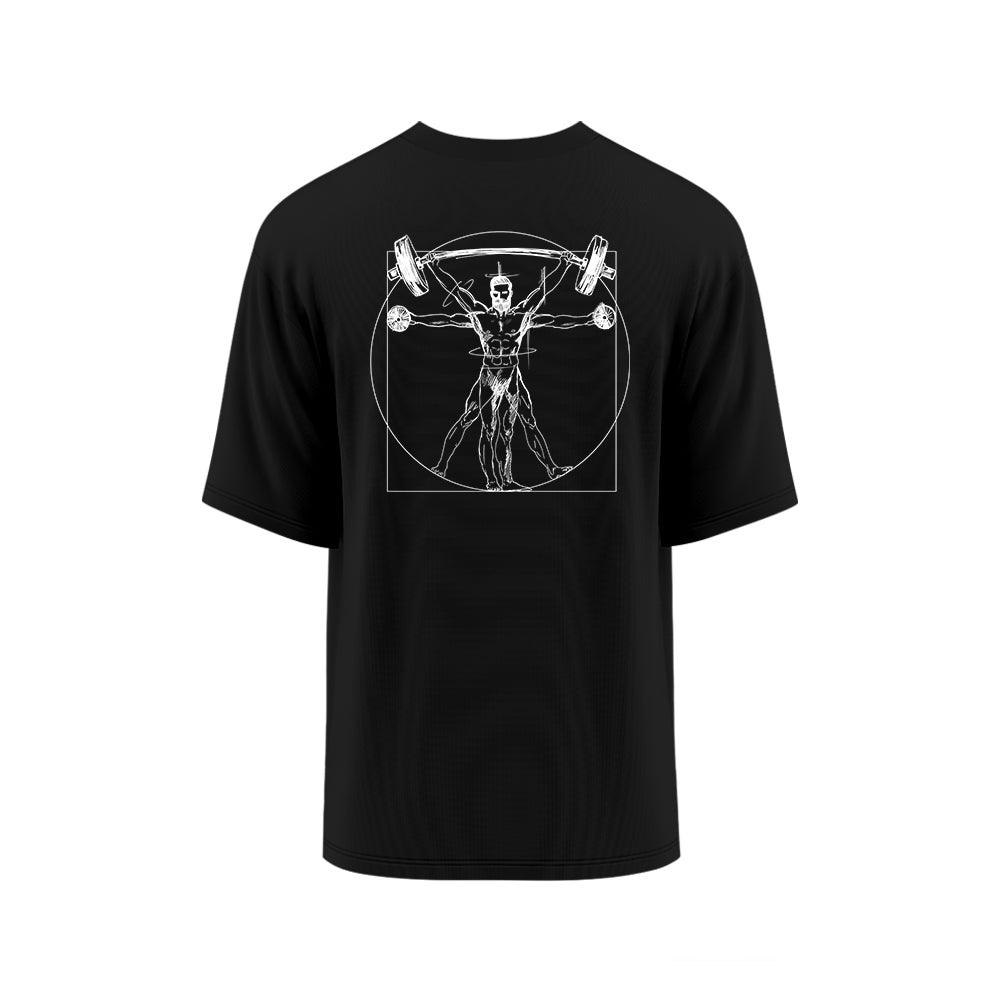 T-Shirt Oversize Homme Cross Training – Vitruve Coton Bio