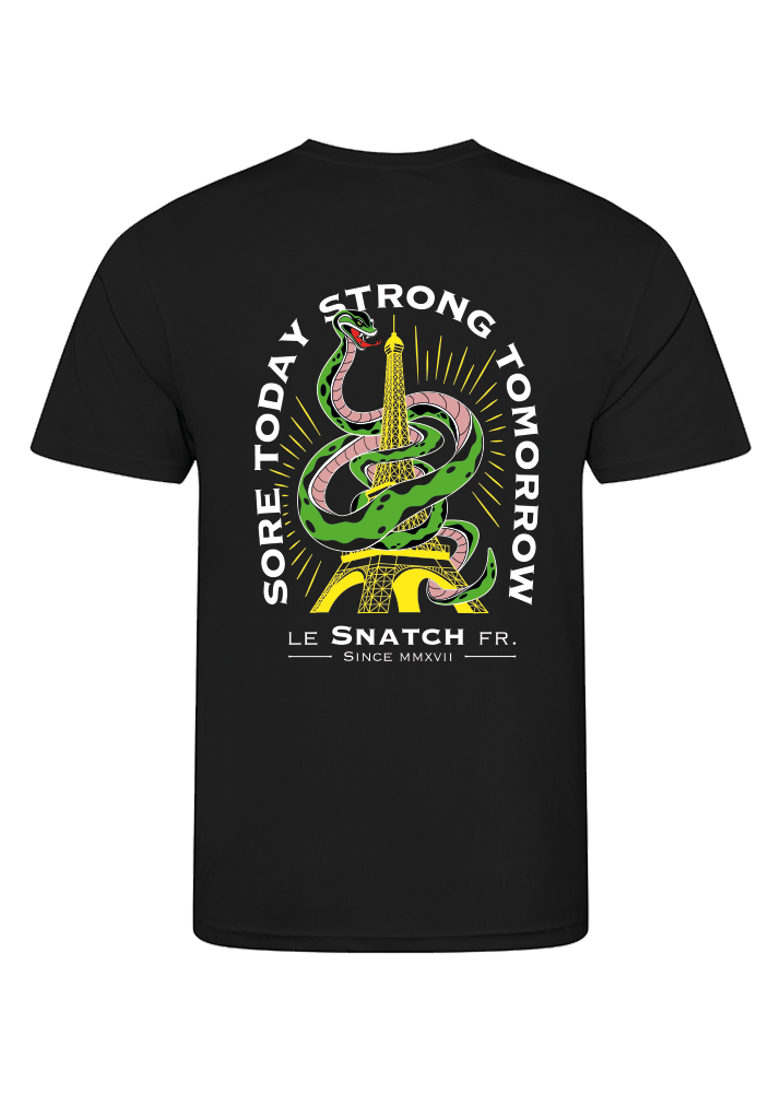 T-Shirt Aerix Homme Cross Training – Strong Tomorrow vue 5 — Le Snatch Français