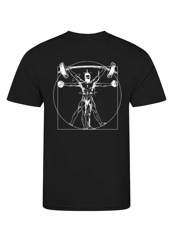 T-Shirt Homme Cross Training – Vitruve vue 2 — Le Snatch Français