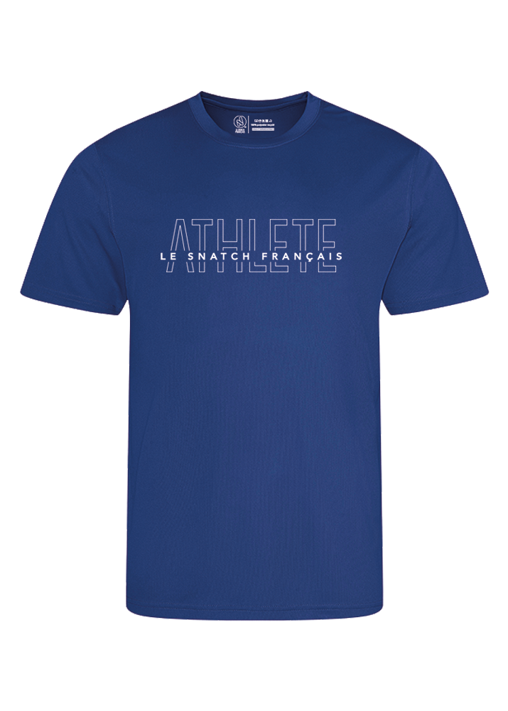 T-Shirt Homme Cross Training – Athlete LSF vue 6 — Le Snatch Français