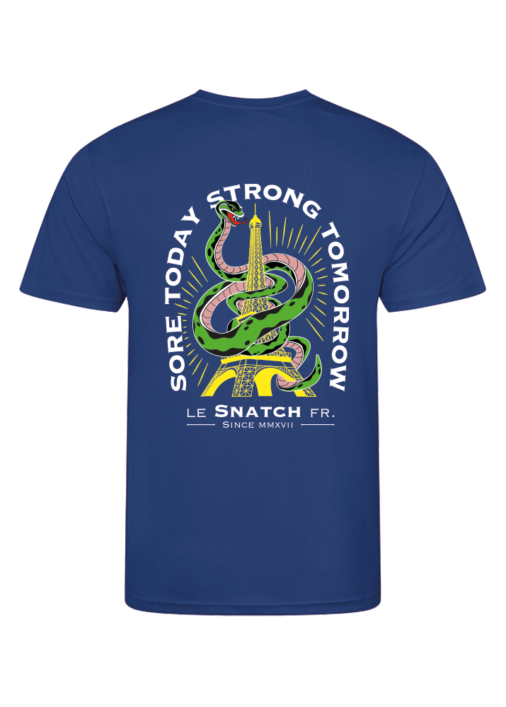 T-Shirt Aerix Homme Cross Training – Strong Tomorrow vue 7 — Le Snatch Français