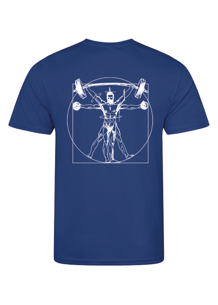 T-Shirt Homme Cross Training – Vitruve vue 5 — Le Snatch Français