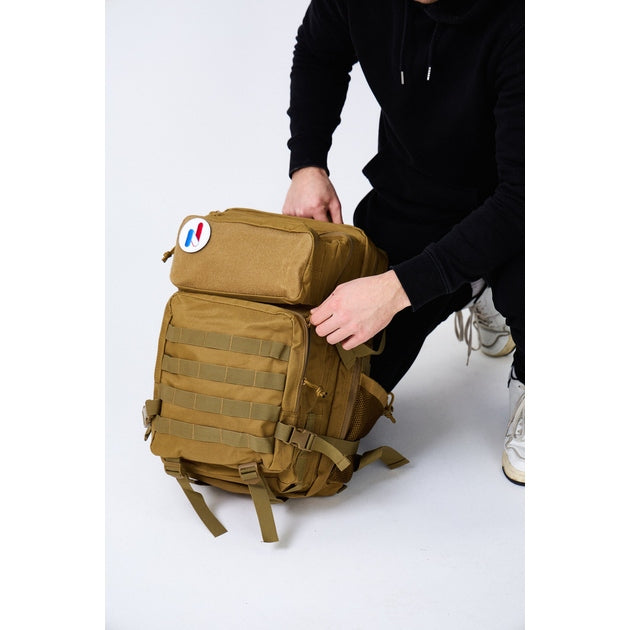 Sac à dos tactique 45L - Marron