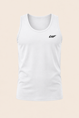Débardeur homme Pulse LSF blanc — face